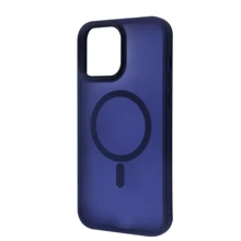 Чохол для iPhone WAVE Matte Insane Case з MagSafe Midnight Blue для iPhone 13 Pro Max: Колір синий