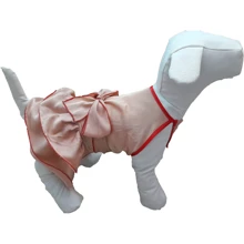 Платье Dogs Bomba с кантом O-28 one size Бежевый: Тип Платья