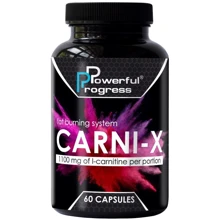 Жироспалювач Powerful Progress Carni-X 60 capsules: Стать унісекс