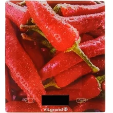 Ваги кухонні ViLgrand VKS-525 Peppers: Тип конструкції С плоской платформой