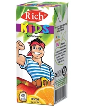Нектар Rich Kids Мультифруктовый, 200 мл (WT00748): Объем, л 0.2