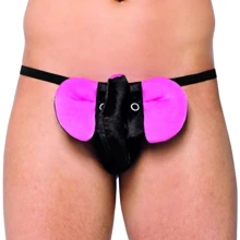 Мужские трусы SoftLine Thong 4445, S-L (black/pink): Для кого Для мужчин