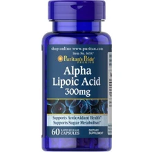 Puritan's Pride Alpha Lipoic Acid 300 mg, 60 caps: Вид ферментні