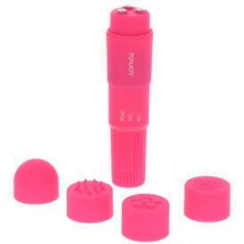 Вібромасажер із насадками Toy Joy Funky Massager (рожевий): Для кого Для жінок