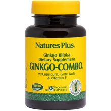 Nature's Plus, Ginkgo-Combo, 60 Vegetarian Capsules (NTP1091): Форма выпуска Капсулы