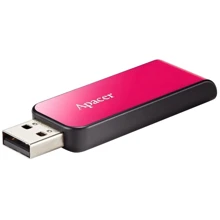 USB-флешка Apacer AH334 16GB USB 2.0 Pink (AP16GAH334P-1): Стандарт USB USB 2.0