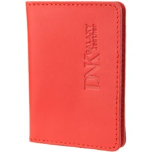 Жіноча обкладинка для ID-паспорту DNK Leather червона (DNK-mini-oknoR-colH): Стать Женский