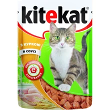 Влажный корм для котов Kitekat с курицей в соусе 100г (4770608231170): Тип Влажный корм