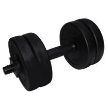 Гантель Newt Rock pro 5.5 кг наборная композитная в пластиковой оболочке (NE-PL-G-005): Вес гантели, кг 5.5