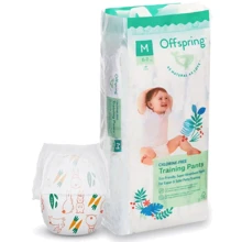 Подгузники-трусики Offspring, Зайчики, размер M (DP-OI-FAP-M42P-HBN): Тип Подгузники-трусики