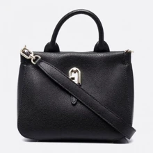 Женская сумка тоут Furla Palazzo Mini Tote черная (WB00314AX0732O6000): Пол Женский