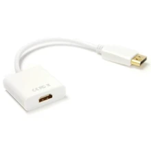 Кабель і перехідник PowerPlant DisplayPort - HDMI v1.4 0.15 м (KD00AS1277): Тип кабель