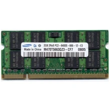 Samsung 2 GB SO-DIMM DDR2 800 MHz (M470T5663QZ3-CF7): Тип DDR2