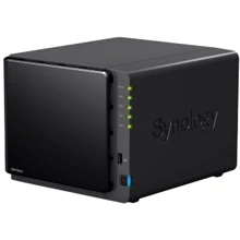 Сетевой накопитель (NAS) Synology DS415 Play: Слоты для дисков 4 x 3,5" SATA(III) или 4 x 2,5" SATA/SSD