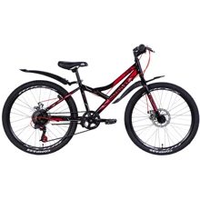 Discovery FLINT DD 2021 24" бело-черный с красным (OPS-DIS-24-234): Диаметр колес, дюймов 24