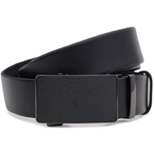 Чоловічий ремінь Borsa Leather чорний (125v1genav17-black): Стать Мужской
