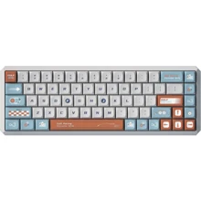 Клавіатура Motospeed Darmoshark K5 Gateron Silver Pro Custom (dmk5cgspro): Підключення беспроводное