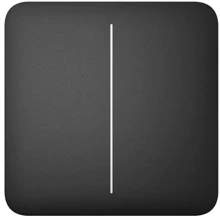 Кнопка Ajax SoloButton 2-gang for LightSwitch Jeweler Black: undefined undefined
