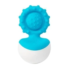 Прорезыватель-неваляшка Fat Brain Toys dimpl wobl голубой (FA217-4): Производитель Fat Brain Toys