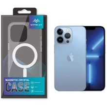 Чехол для iPhone Monblan Crystal Case Magnetic Transparent for iPhone 13 Pro: Цвет прозрачный
