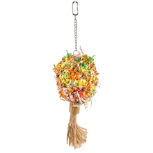 Игрушка для попугаев Flamingo Papyr Parakeet Toy Bouquet 9х8х36 см: undefined undefined