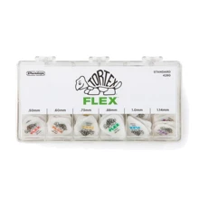 Медиатор Набор медиаторов DUNLOP 4280 Tortex Flex Standard Cabinet: Тип Медиатор