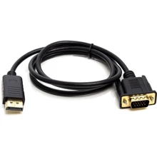 Кабель и переходник PowerPlant DisplayPort (M) ещ VGA (M) 1.0m (CA911882): Тип кабель