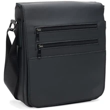 Чоловіча сумка через плече чорна Keizer (K1505bl-black): Стать Мужской
