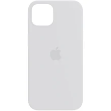 Чехол для iPhone ArmorStandart Silicone Case White for iPhone 15 Plus (ARM69857): Цвет белый