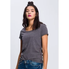 Футболка Tommy Jeans 14093752 L серая: Состав Вискоза, Полиэстер, Хлопок