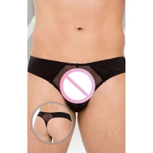 Мужские трусы SoftLine - Thong 4514, M/L (black): Для кого Для мужчин