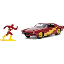Машина металлическая Jada Комиксы DC, Chevrolet Camaro (1973) c фигуркой Флеша, масштаб 1:32 (253253003): Тип Готовая модель