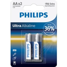 Philips AA bat Alkaline 2шт Ultra Alkaline (LR6E2B/10): undefined undefined