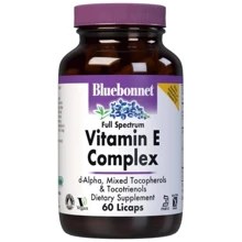 Bluebonnet Full Spectrum Vitamin E Витамин Е 60 капсул: Тип Витамин E
