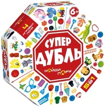 Игра детская настольная Супер Дубль (2012С_UA): Производитель Dream Makers