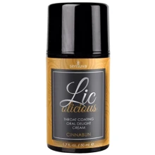 Гель для минета Sensuva - Lic-o-licious Cinnabun (50 мл), маслянистий, без цукру: Форма випуску гель