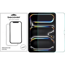Аксессуар для iPad BeCover Tempered Glass for iPad Pro 13 M4 2024 (711674): Цвет прозрачный