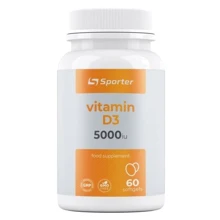 Sporter Vitamin D3 5000 ME Витамин Д3 60 мягких капсул: Тип Витамин D