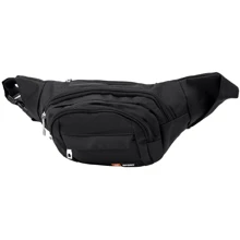 Чоловіча поясна сумка Valiria Fashion чорна (4DETBP3256-2-1): Стать Чоловік