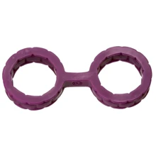 Наручники силиконовые Doc Johnson Bondage Silicone Cuffs Large (фиолетовые): Производитель Doc Johnson