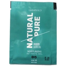 Пробник гель-лубриканта для чувствительной кожи Driminals Natural Pure (4 мл): Для кого Унисекс