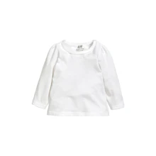 Лонгслів H & M 6358969 74 см білий: Стать дівчинка