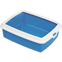 Туалет для котов MPS Hydra Mini Blue 43x31x12 см голубой: Вид Открытый