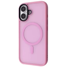Чехол для iPhone WAVE Matte Insane Case with Magnetic Ring Pink for iPhone 17: Цвет розовый