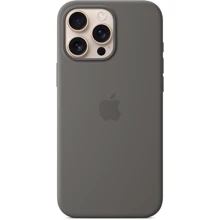 Чехол для iPhone Apple for iPhone 16 Pro Max Silicone Case with MagSafe Stone Gray (MYYV3) : Цвет серый