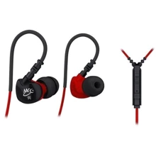 Навушники MEE Audio S6P Black/Red: Тип конструкції вакуумні