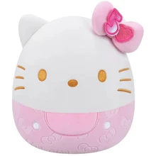Мягкая игрушка Squishmallows – Хеллоу Китти в розовом 20 см (SQSN00497): Тип герои мультфильмов и кино