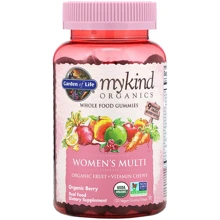 Garden of Life MyKind Organics Органічні мультивітаміни для жінок зі смаком ягід 120 жувальних цукерок: Тип мультивітаміни