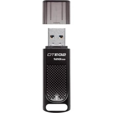USB-флешка Kingston 128GB DataTraveler Elite G2 USB 3.1 Metal Black (DTEG2/128GB): Стандарт USB USB 3.1