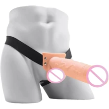 Полый страпон Pipedream - Fetish Fantasy 9in Hollow Squirting Strap On (телесный): Для кого Унисекс